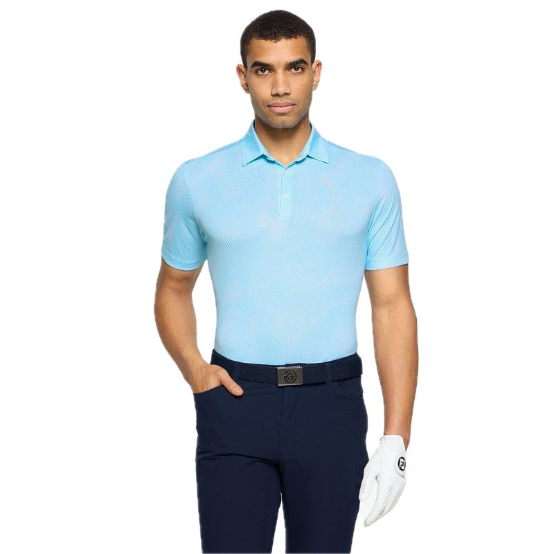 Galvin Green Maguire Polo Shirt - Crystal Blue