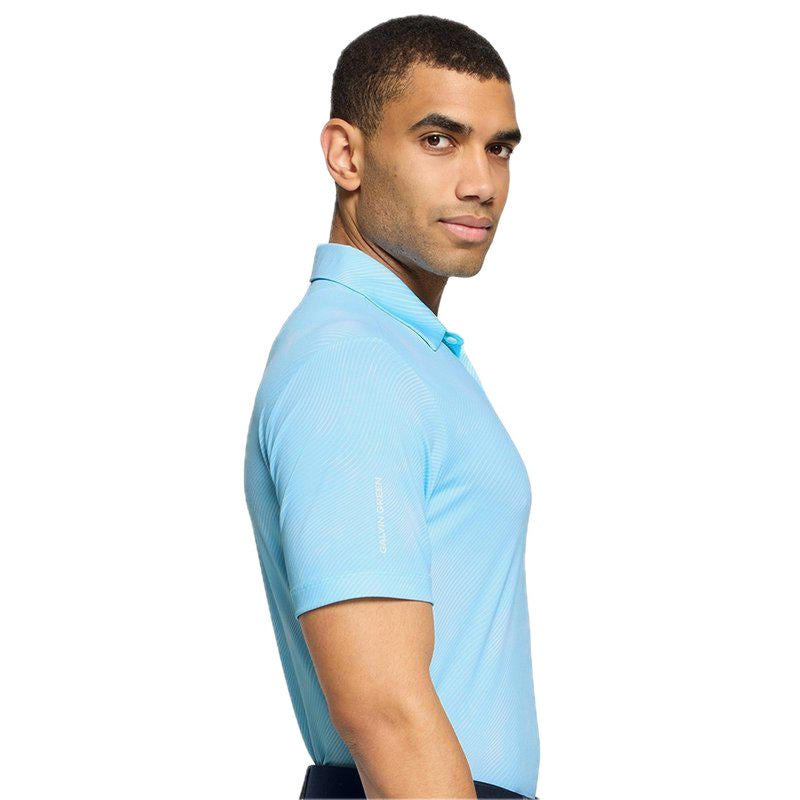 Galvin Green Maguire Polo Shirt - Crystal Blue
