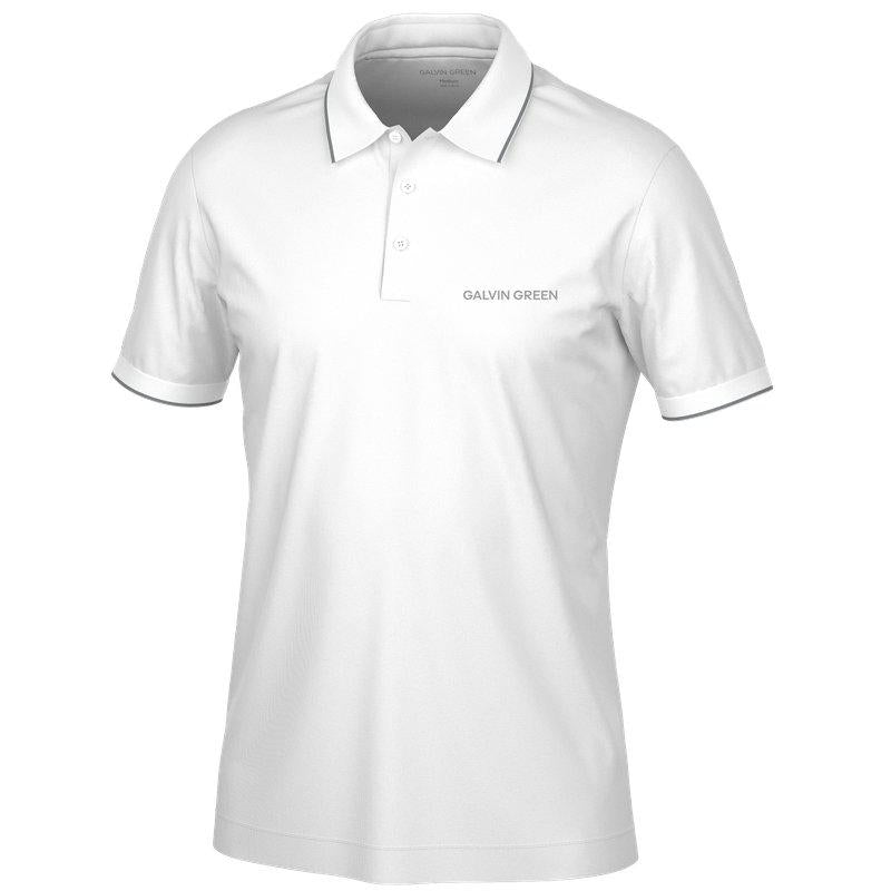 Galvin Green Marty Tour Golf Polo Shirt - White