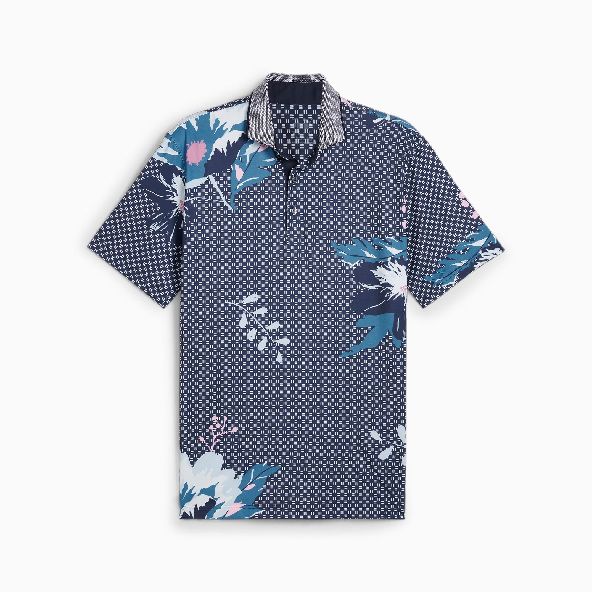 Puma MATTR Terrance Polo Shirt (Deep Navy)