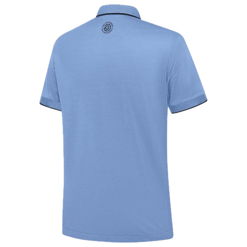 Galvin Green Moon Polo Shirt - Royal Blue & Black