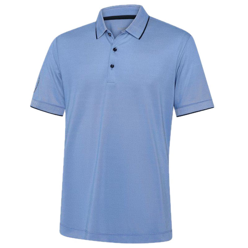 Galvin Green Moon Polo Shirt - Royal Blue & Black