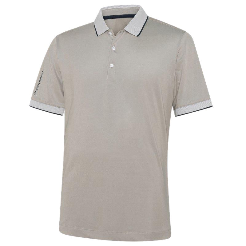 Galvin Green Moon Polo Shirt - Sand & Navy