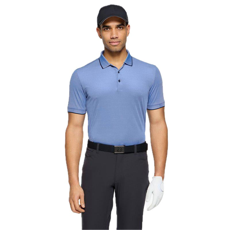 Galvin Green Moon Polo Shirt - Royal Blue & Black