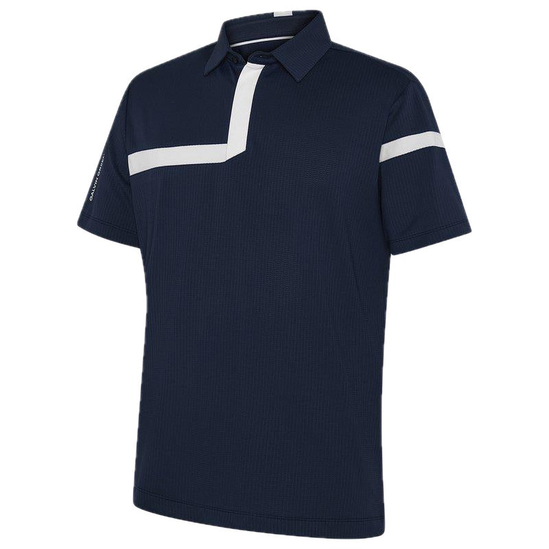 Galvin Green Morley Golf Polo Shirt - Navy & White