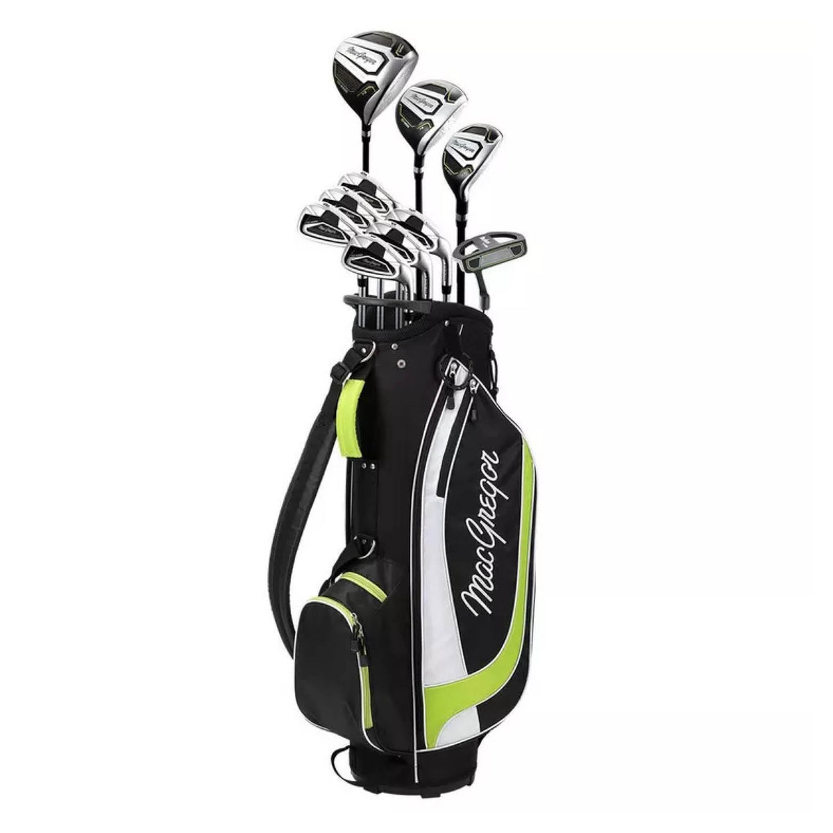 MacGregor CG4000 Men's Cart Bag Golf Package Set - Graphite Shafts - Right Handed