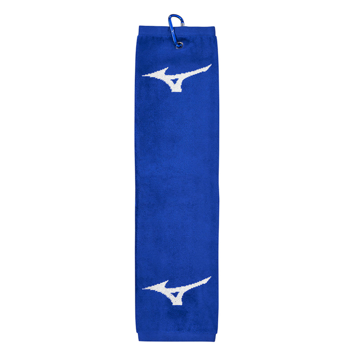 Mizuno RB Tri Fold Golf Towel - Blue & White