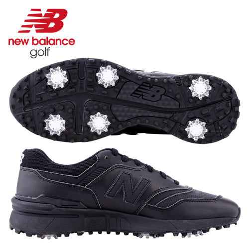 New Balance 997 Golf Spiked (True Black)