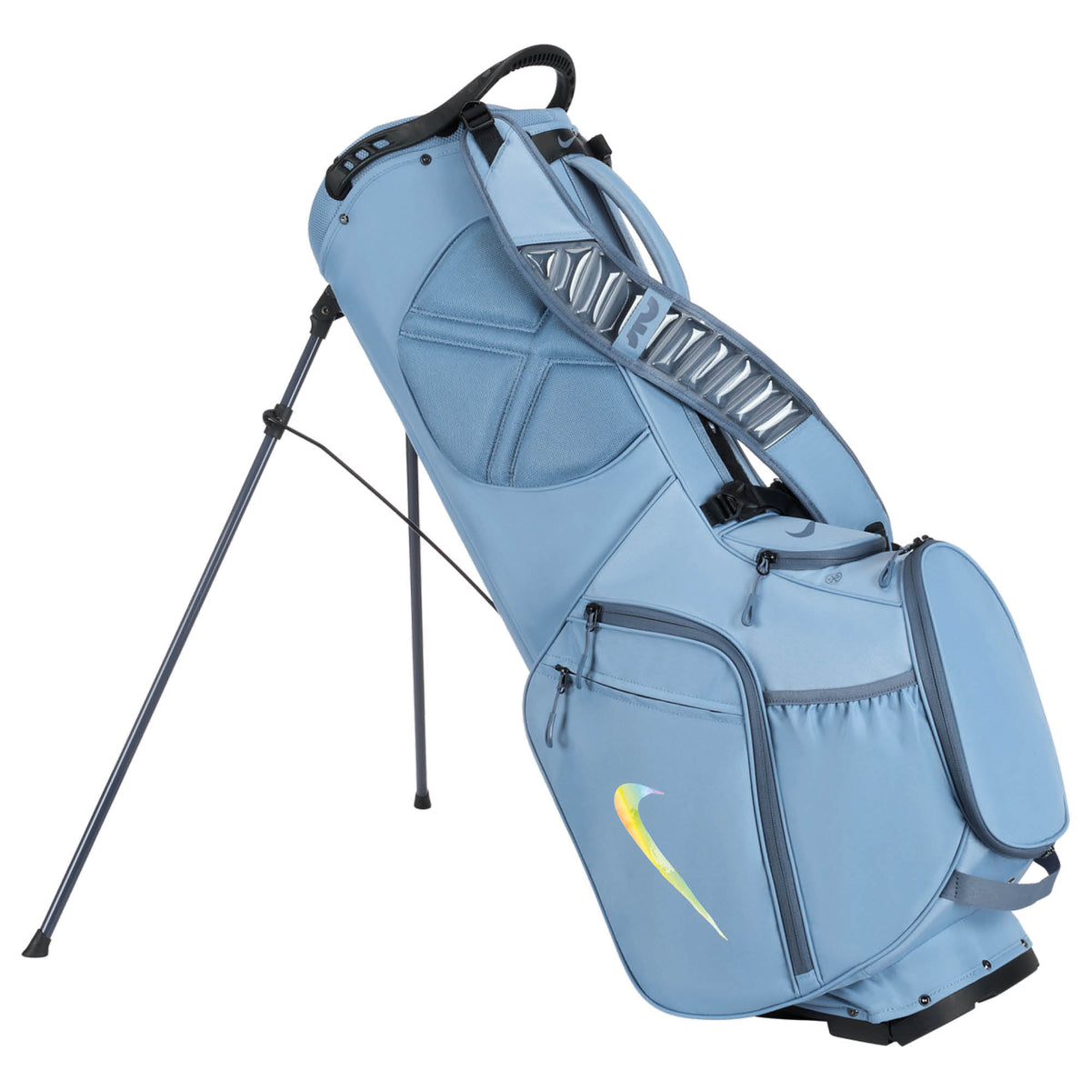 Nike Air Hybrid 2 Golf Stand Bag - Work Blue, Diffused Blue & Multi Iridescent