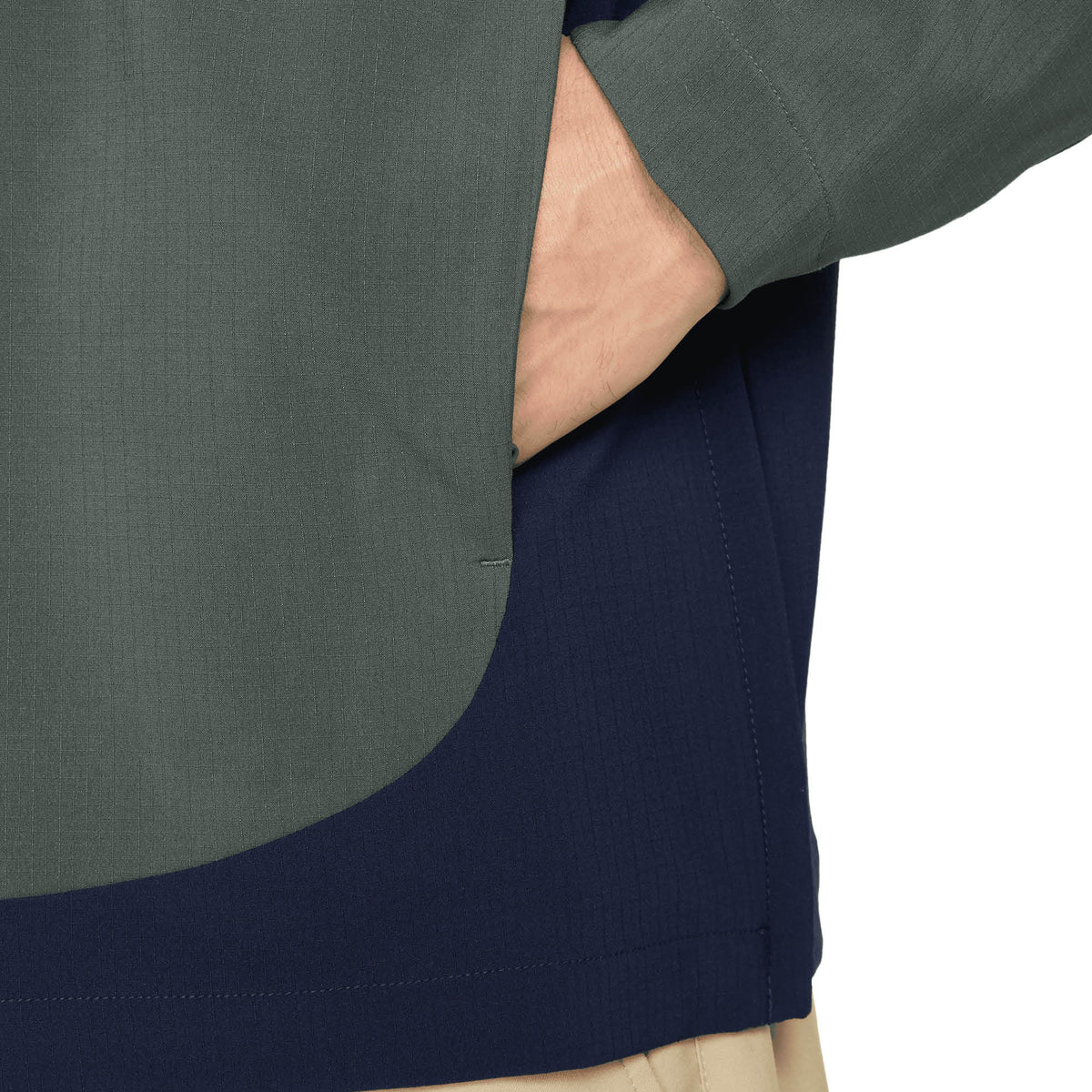 Nike Repel Soft Shell Golf Jacket - Camo Green & College