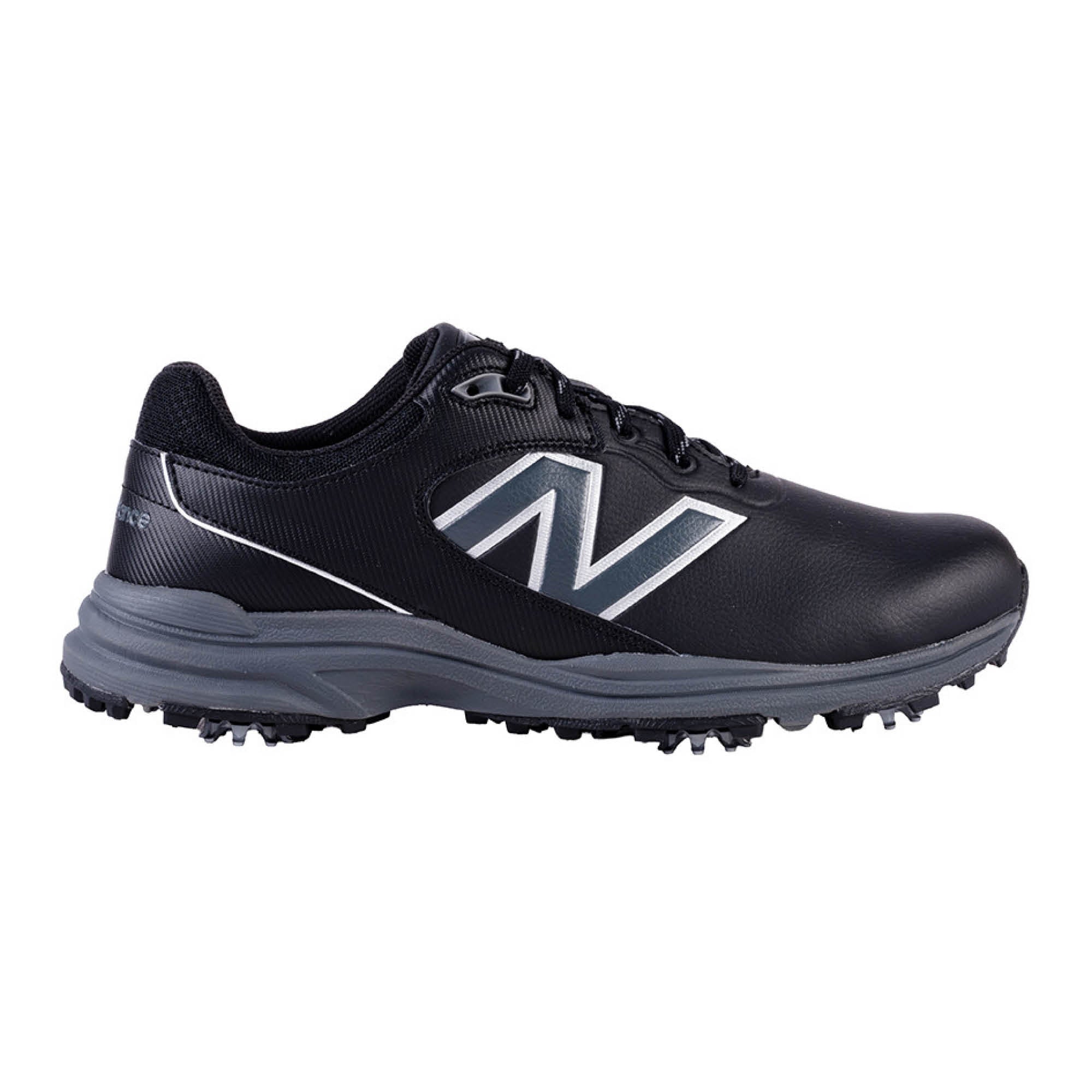 New Balance M004 Spiked Golf Shoes AW26 - Black & Grey