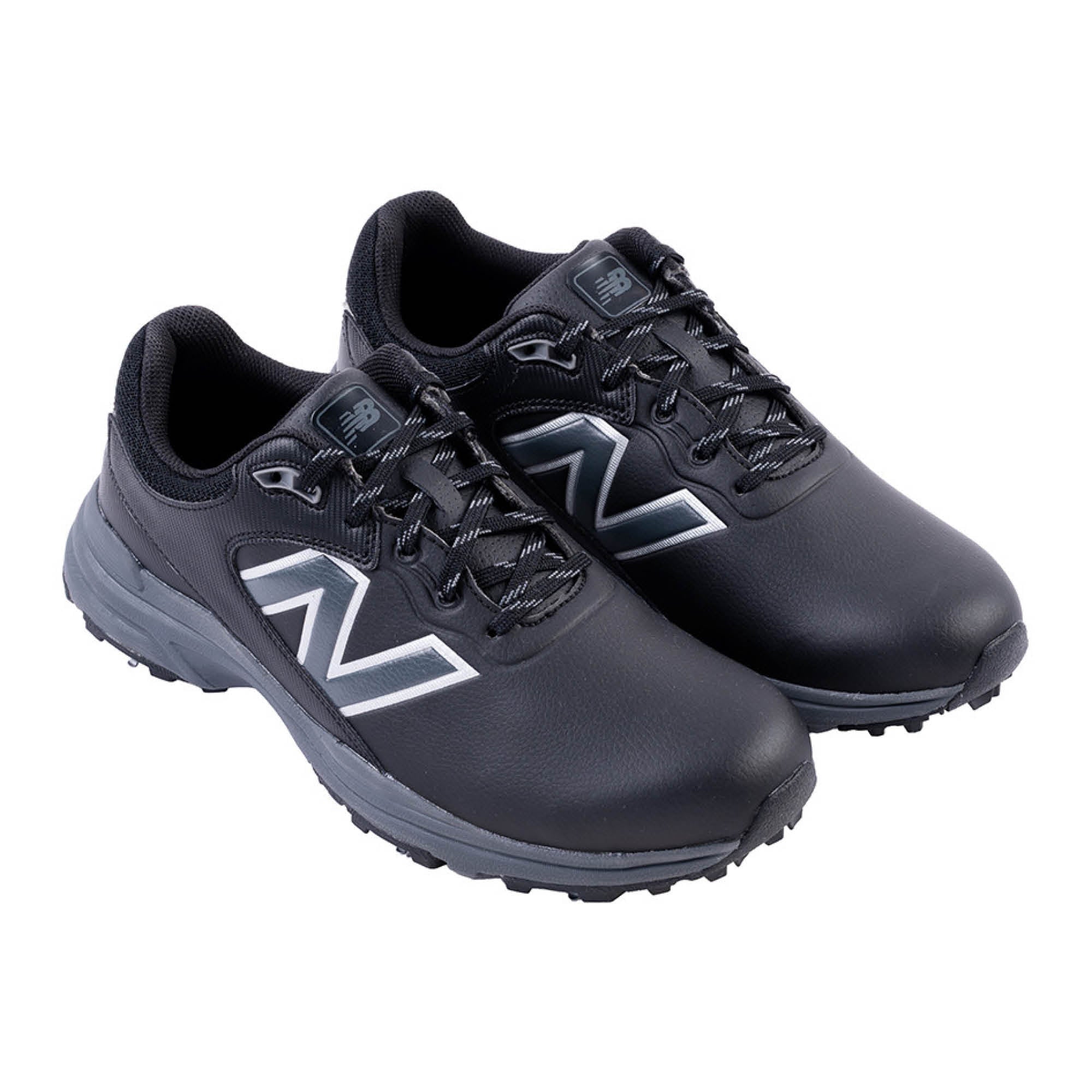 New Balance M004 Spiked Golf Shoes AW26 - Black & Grey