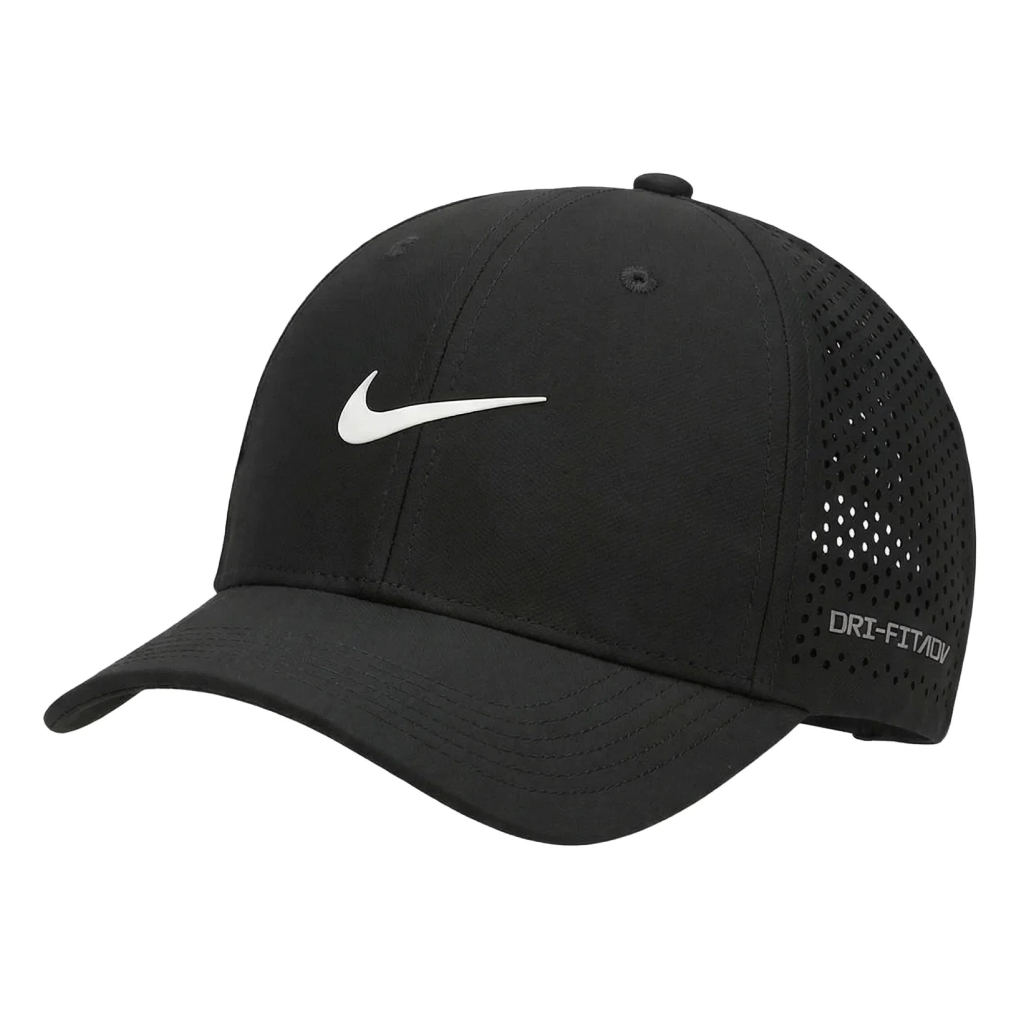 Nike Dri-FIT ADV SwooshFlex Golf Cap - Black