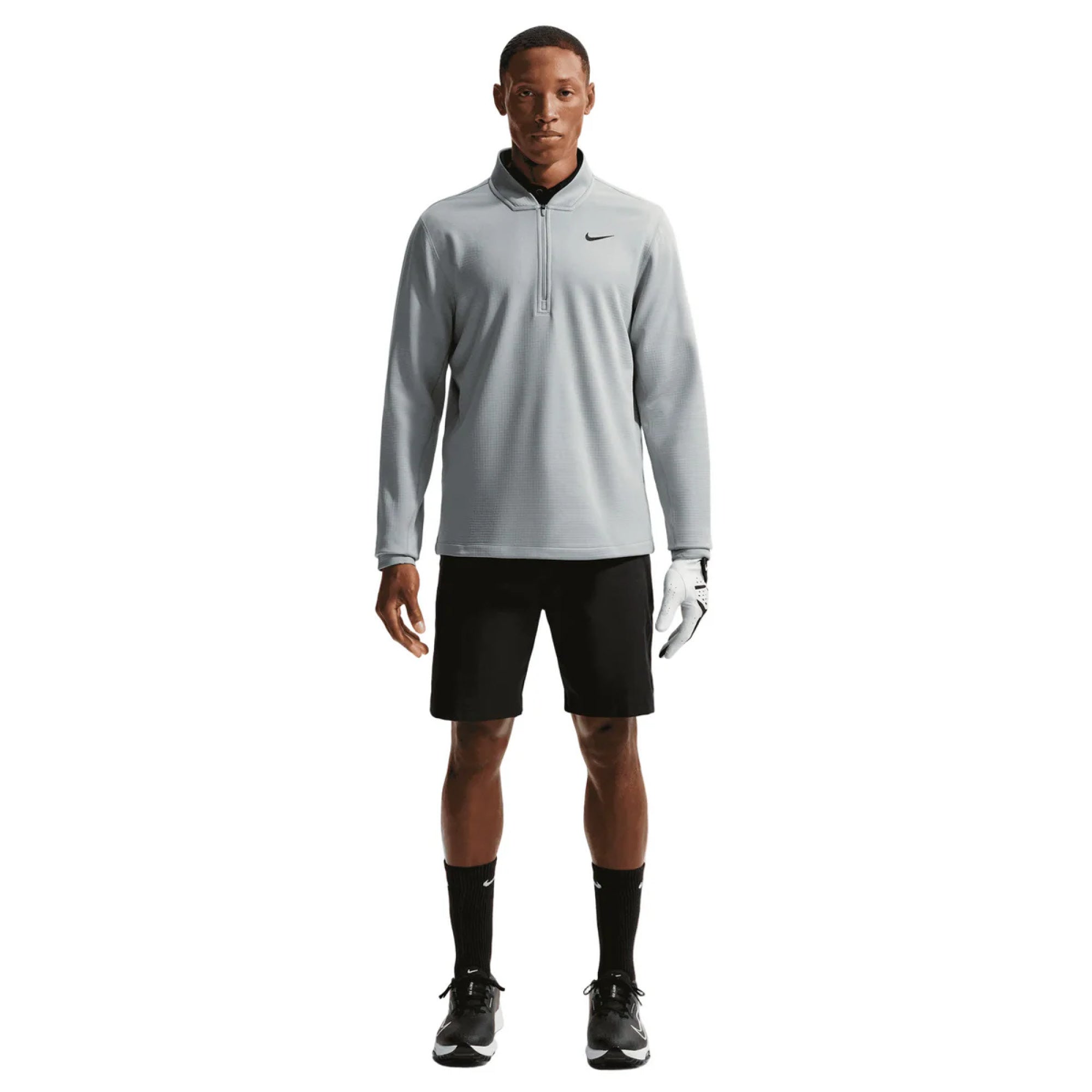Nike Velocity Therma-FIT 1/2 Zip Pullover - Wolf Grey