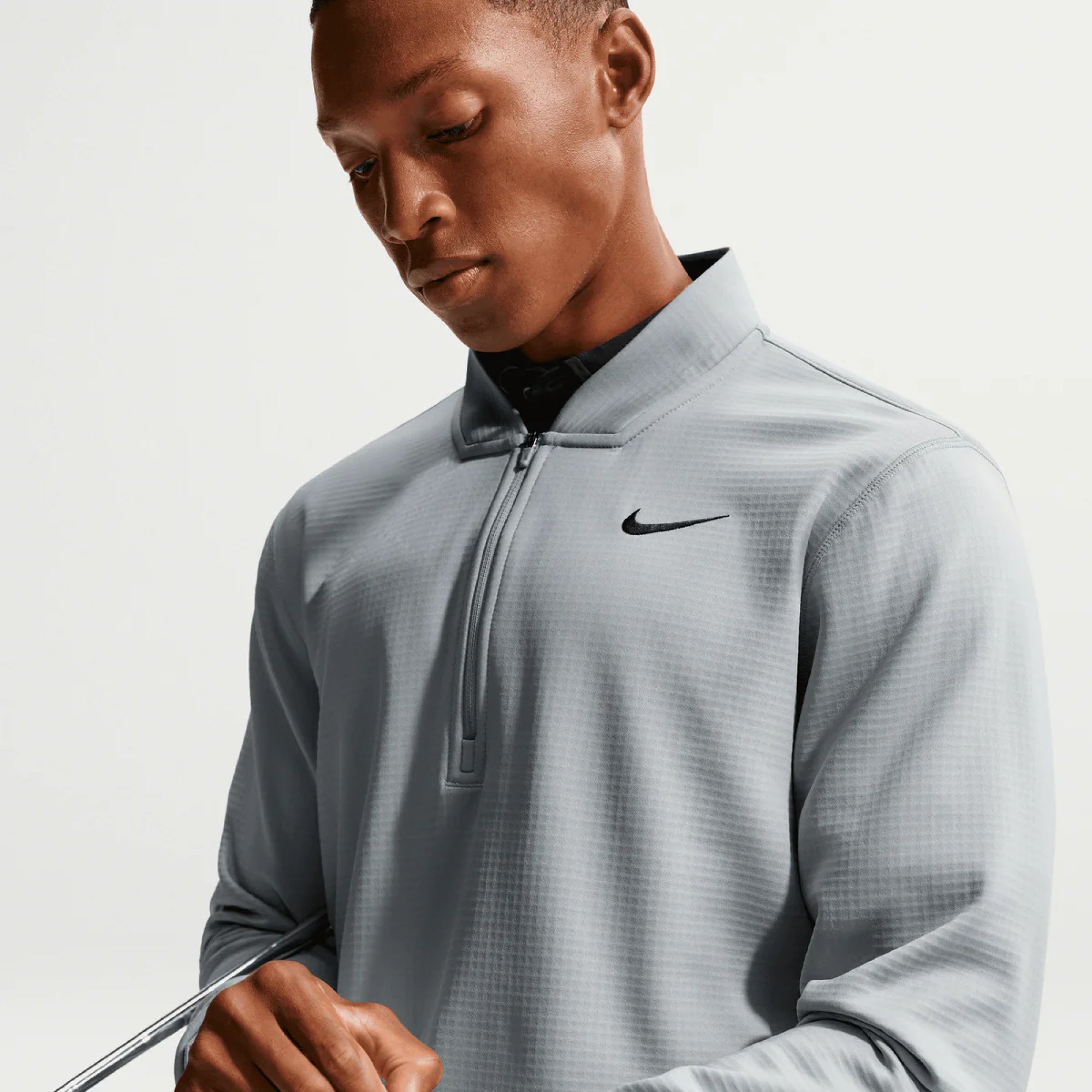 Nike Velocity Therma-FIT 1/2 Zip Pullover - Wolf Grey