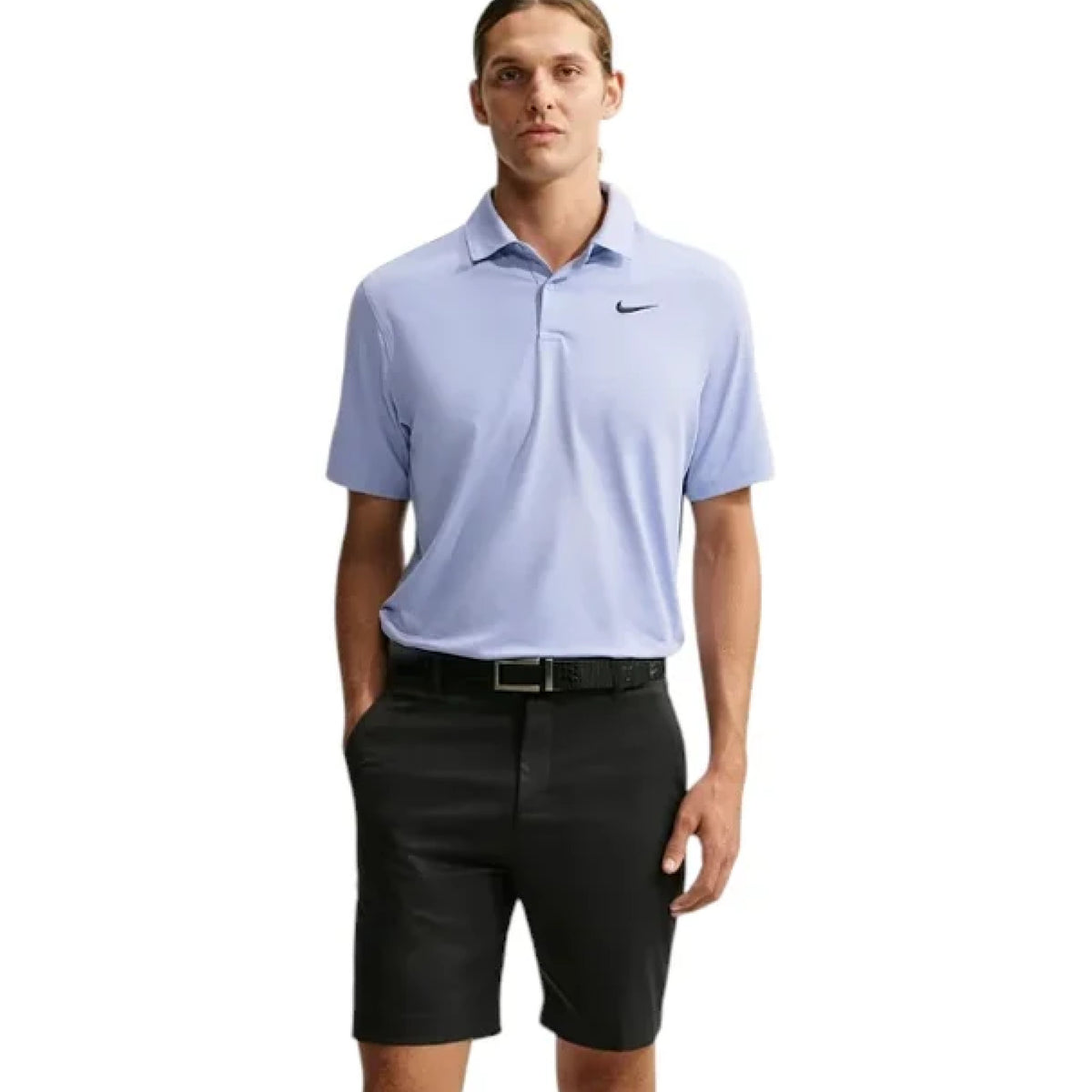 Nike Velocity Dri-FIT Golf Polo Shirt - Purple Fade & Black