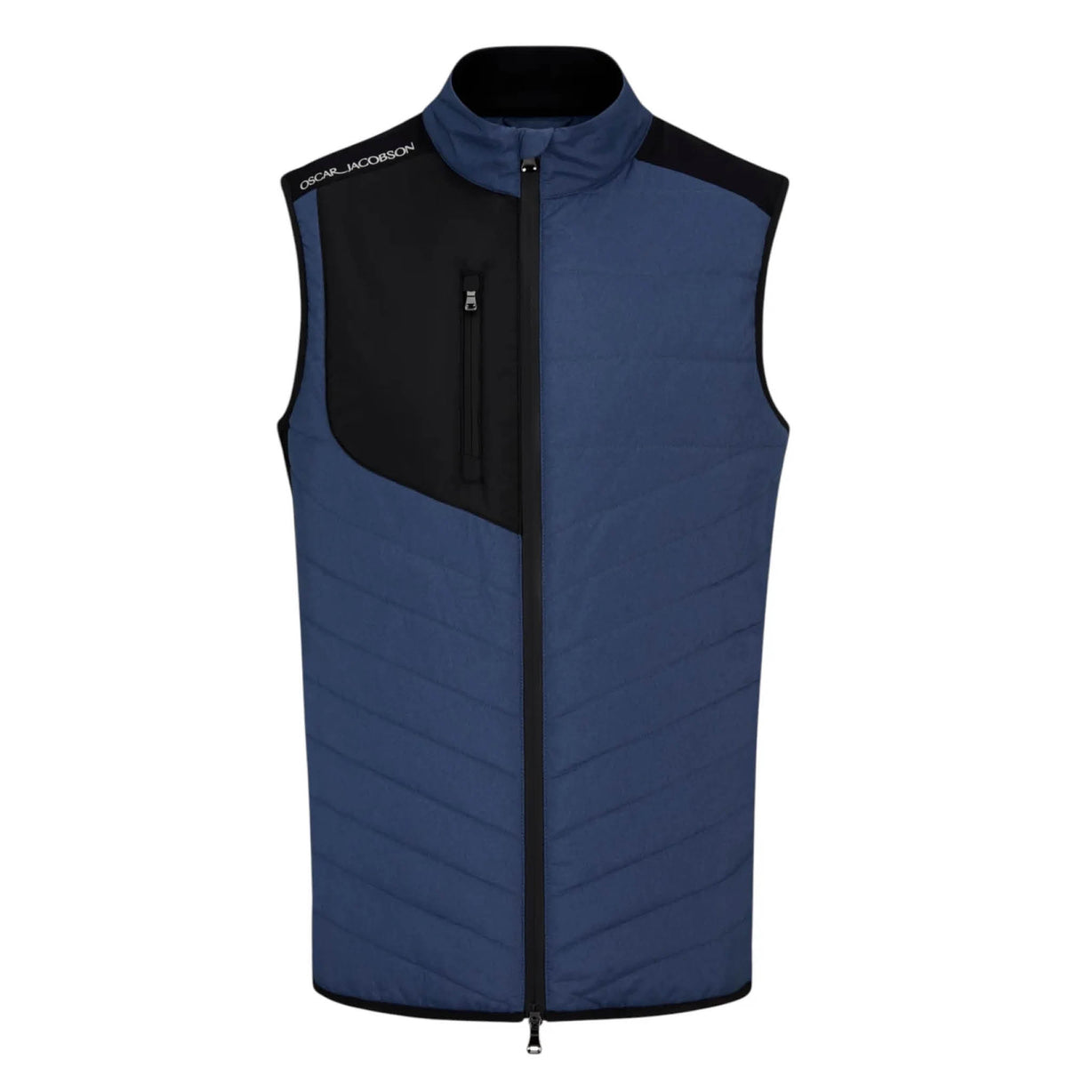 Oscar Jacobson Baynes Padded Golf Gilet - Savoy Blue