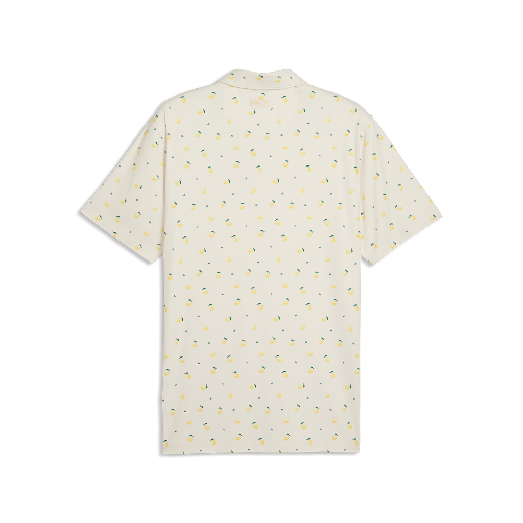 Puma x Arnold Palmer Cloudspun Lemon Golf Polo Shirt - Alpine Snow