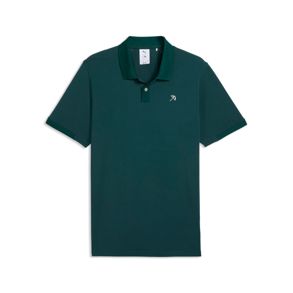 Puma x Arnold Palmer Madlon Golf Polo Shirt - Forest Green
