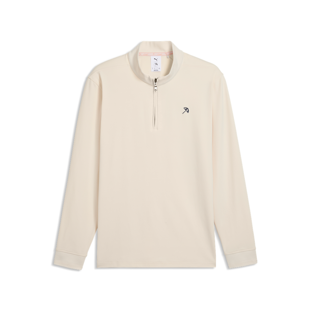 Puma X Arnold Palmer Cloudspun 1/4 Zip Golf Pullover - Alpine Snow