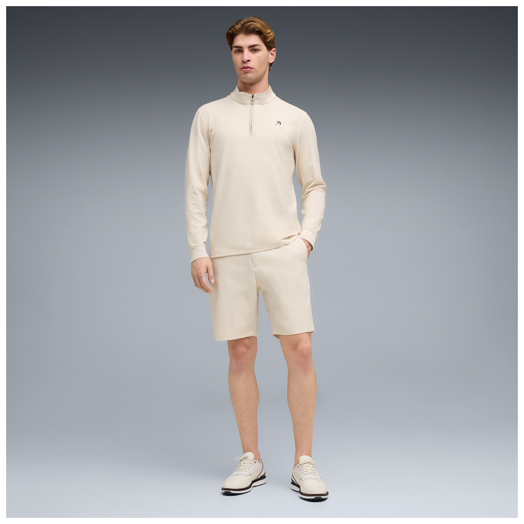Puma X Arnold Palmer Cloudspun 1/4 Zip Golf Pullover - Alpine Snow