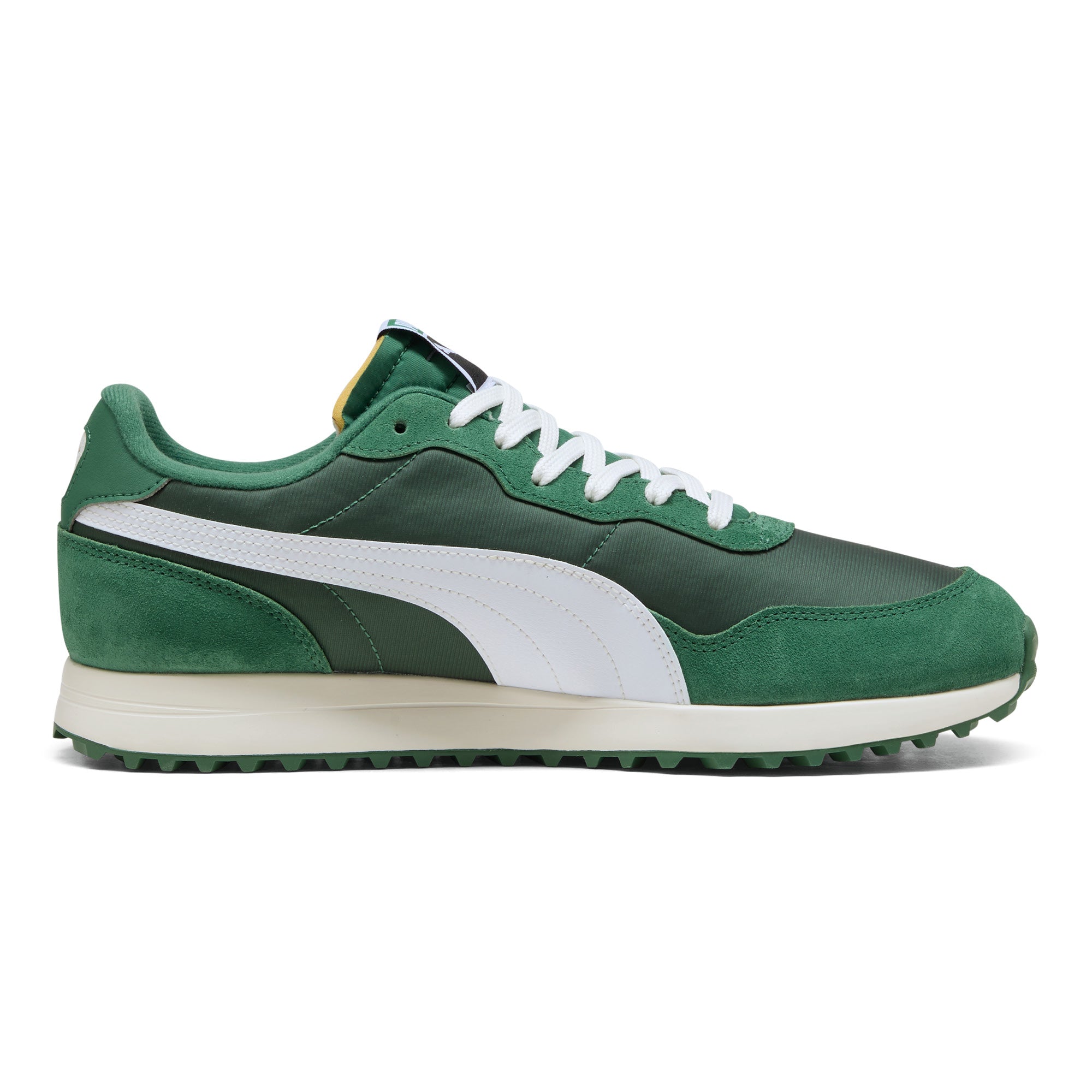 Puma Helsinki G Spikeless Golf Shoes - Vine & Puma White