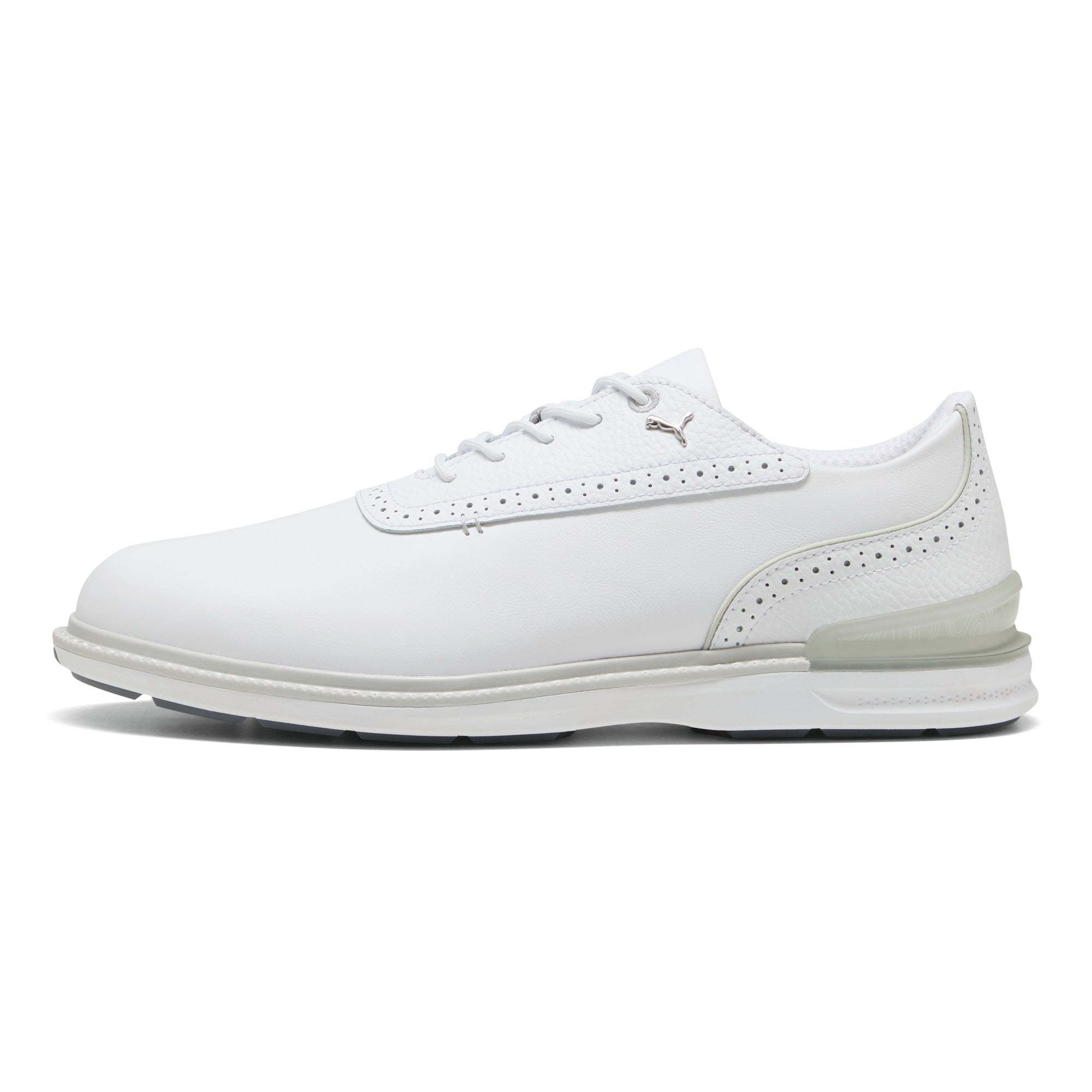 Puma Avant 2.0 Spikeless Golf Shoes - White, Ash Grey & Slate Sky