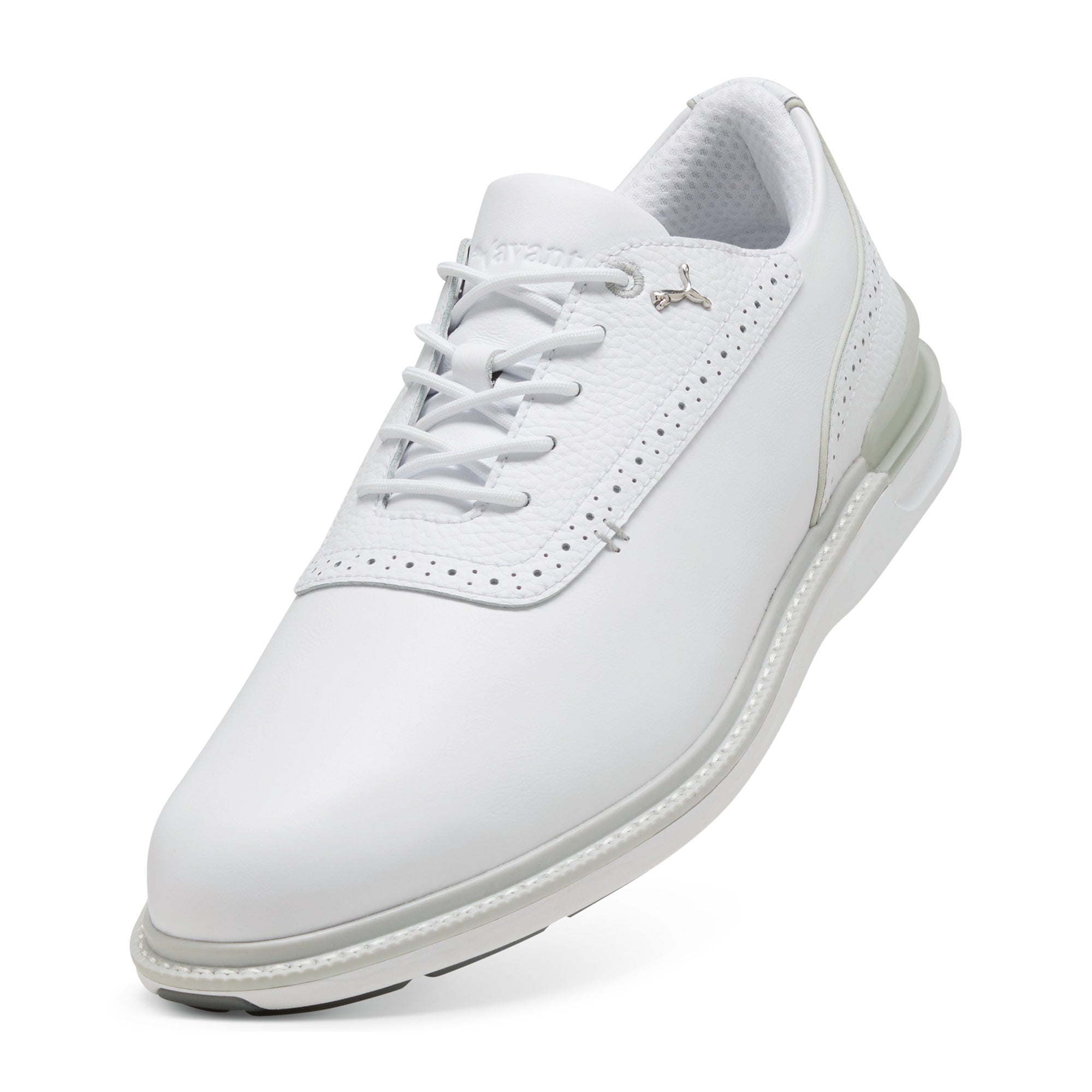 Puma Avant 2.0 Spikeless Golf Shoes - White, Ash Grey & Slate Sky