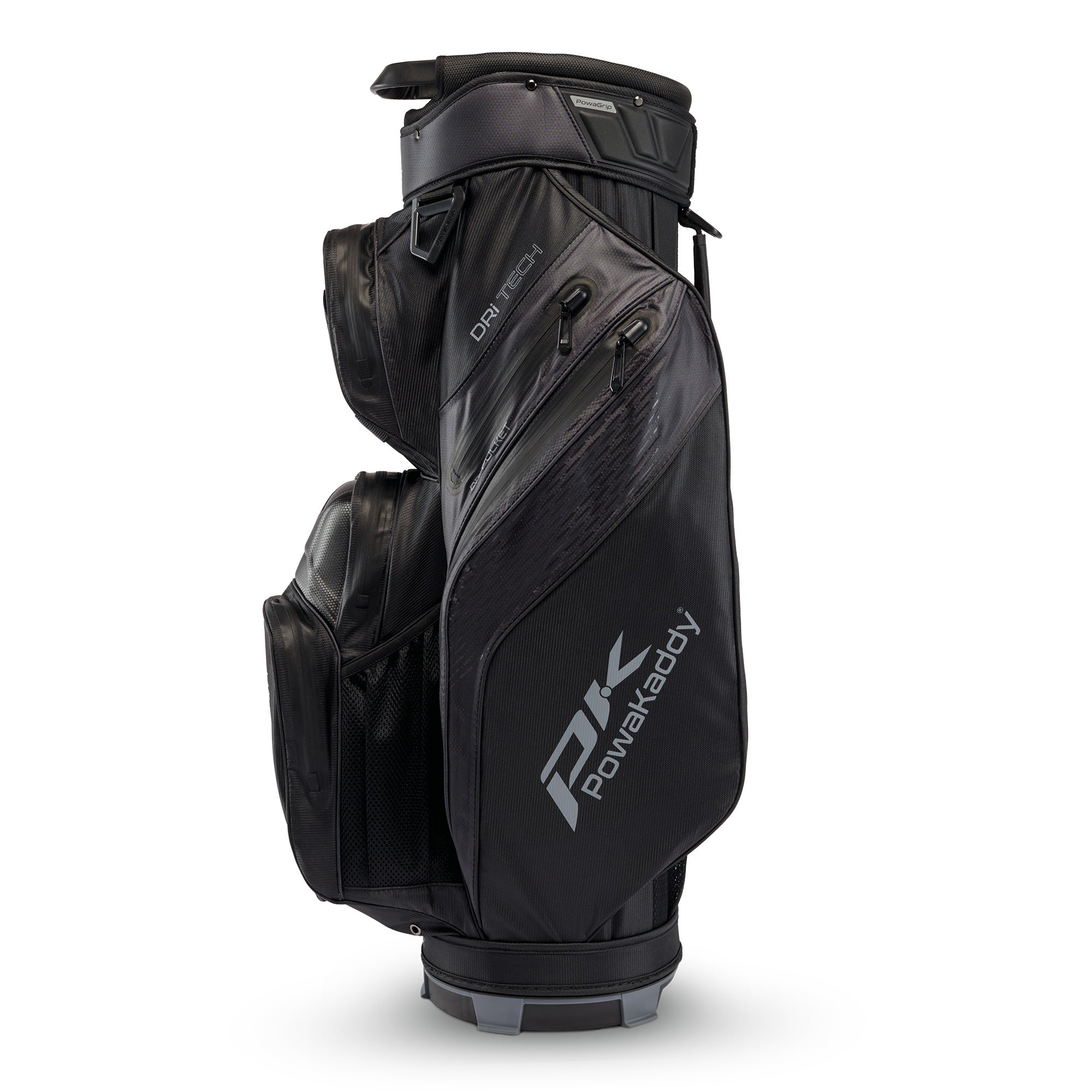 Powakaddy Dri-Tech Golf Cart Bag - Stealth Black