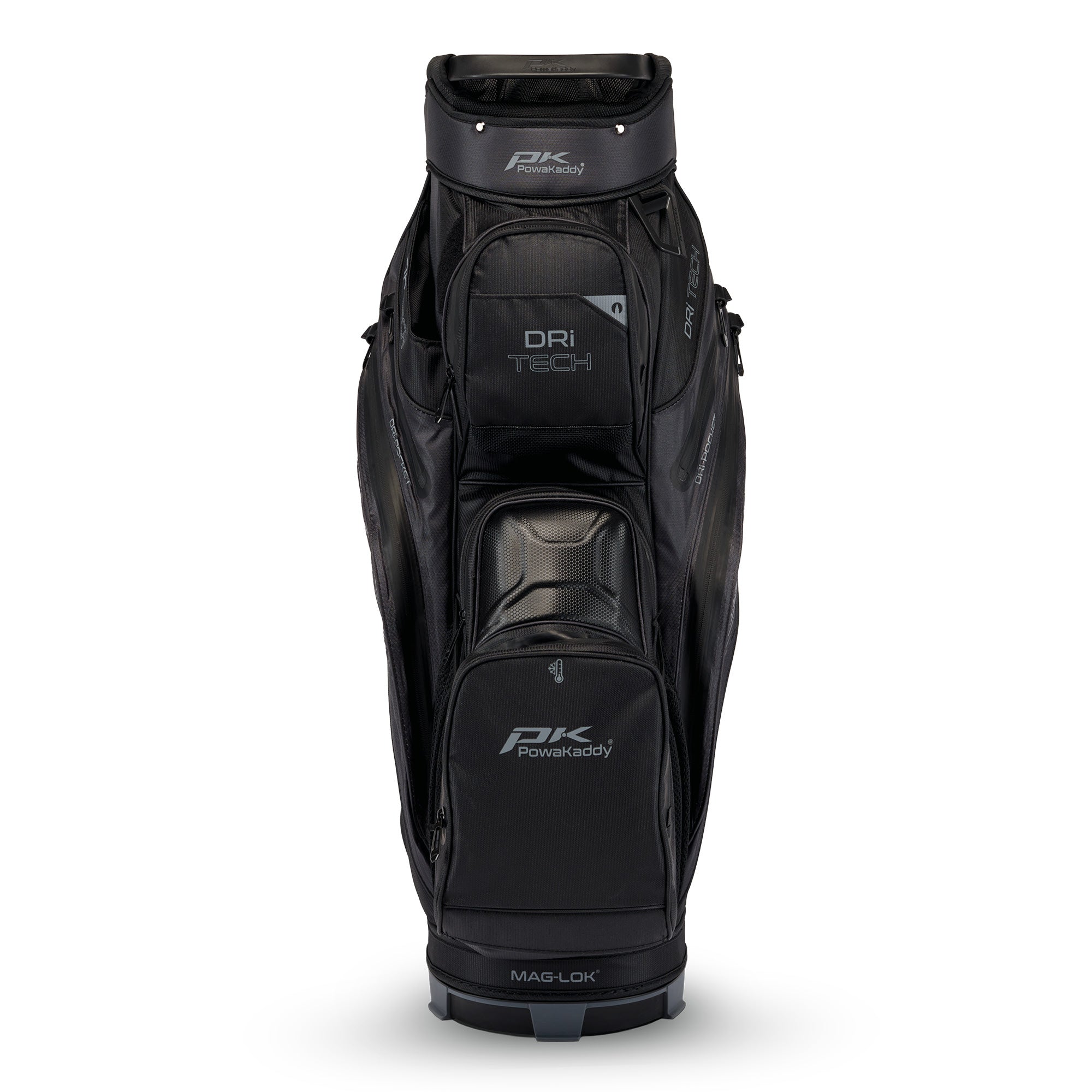 Powakaddy Dri-Tech Golf Cart Bag - Stealth Black