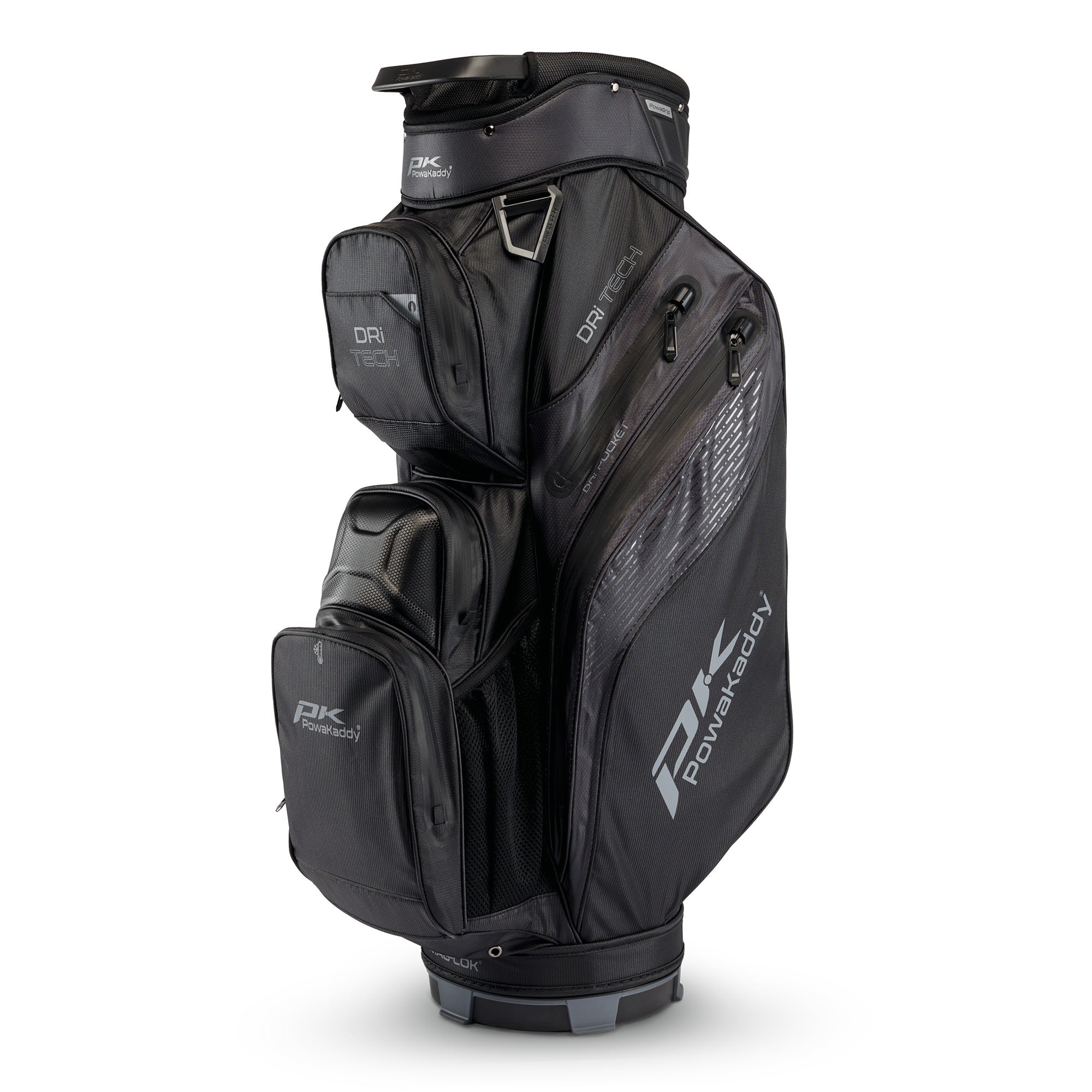Powakaddy Dri-Tech Golf Cart Bag - Stealth Black