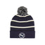 Puma Golf Pom Beanie - Navy & White