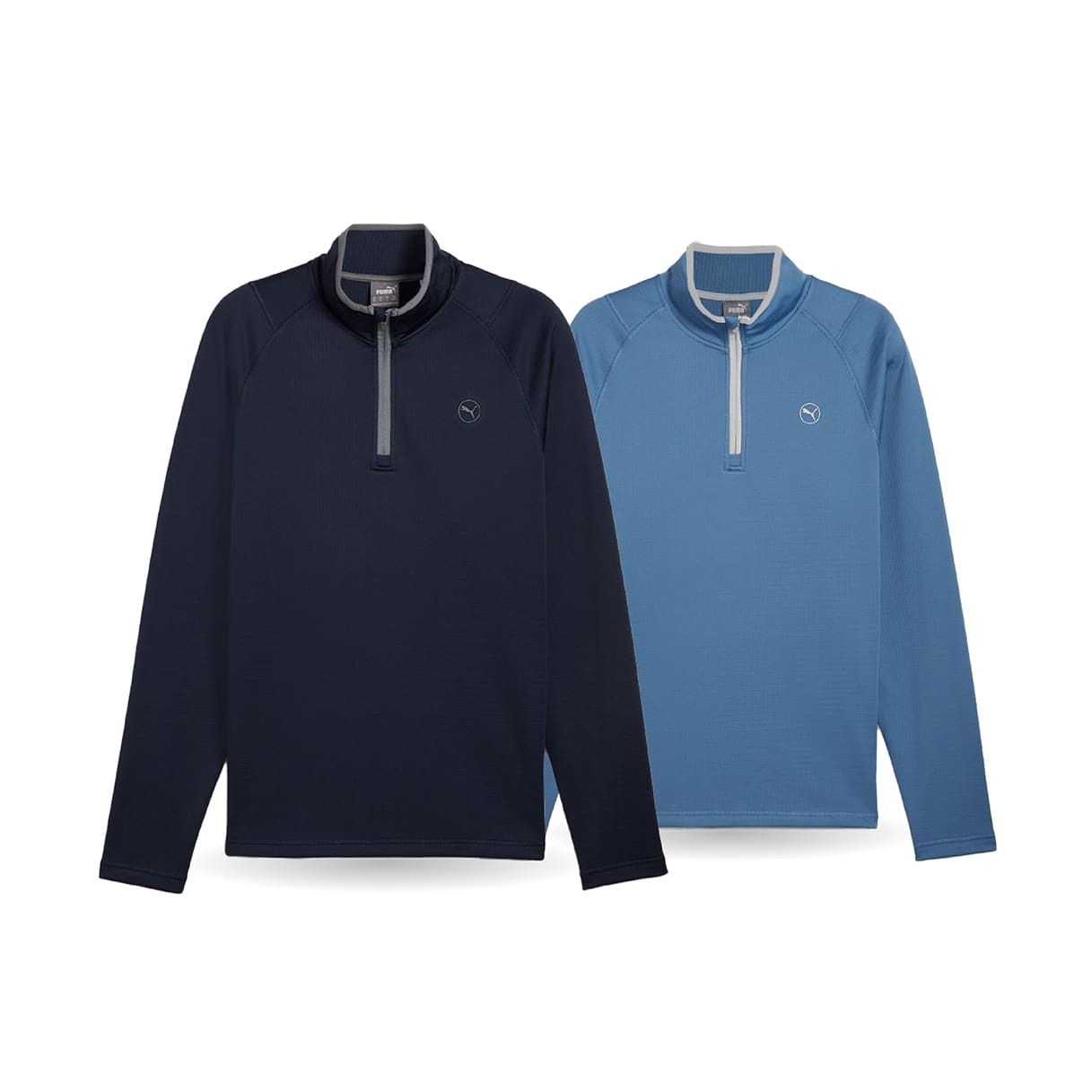 Puma Waffle Fleece 1/4 Zip Golf Midlayer