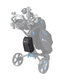 Motocaddy QB2 Accessory Bag
