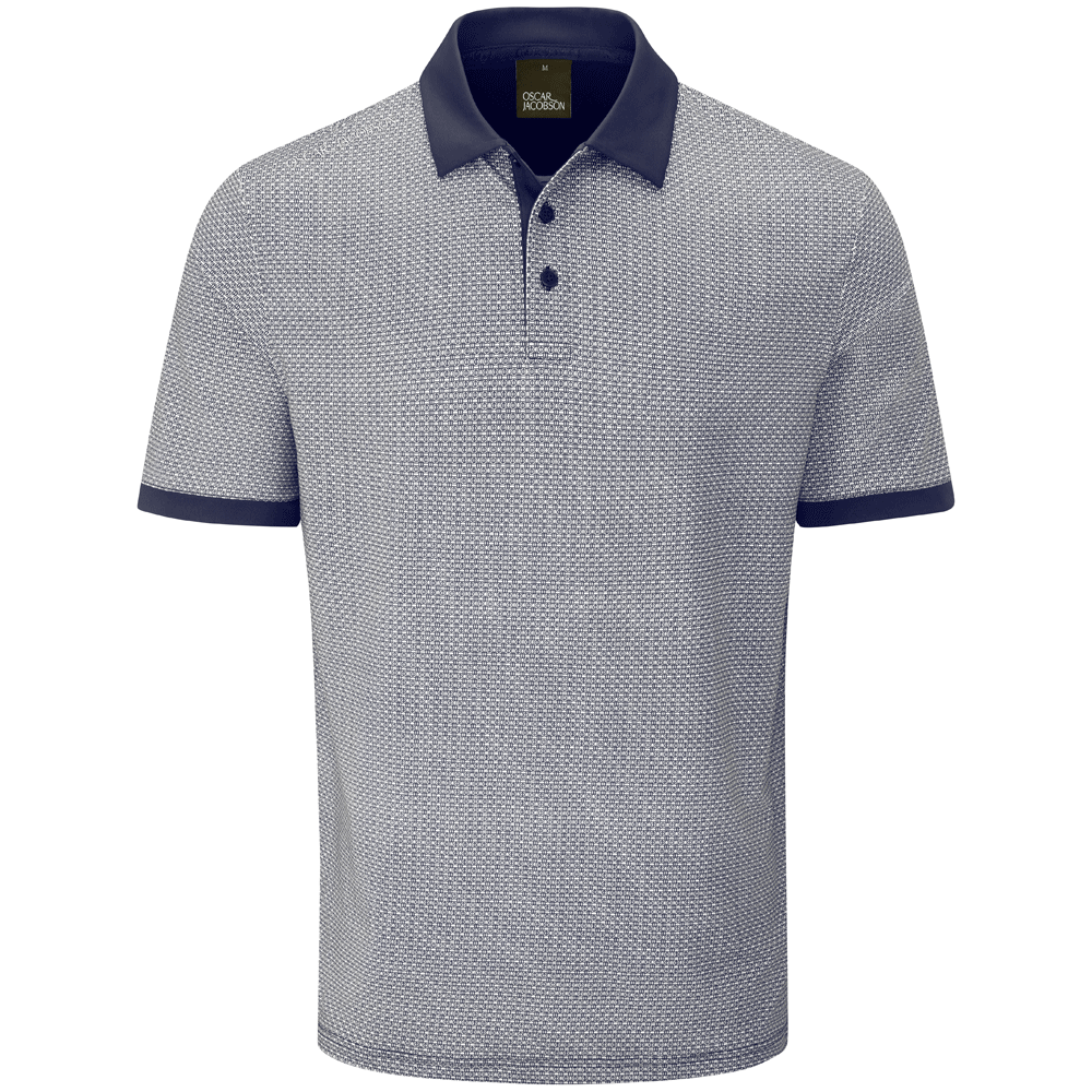 Oscar Jacobson Regent Golf Polo Shirt - Navy