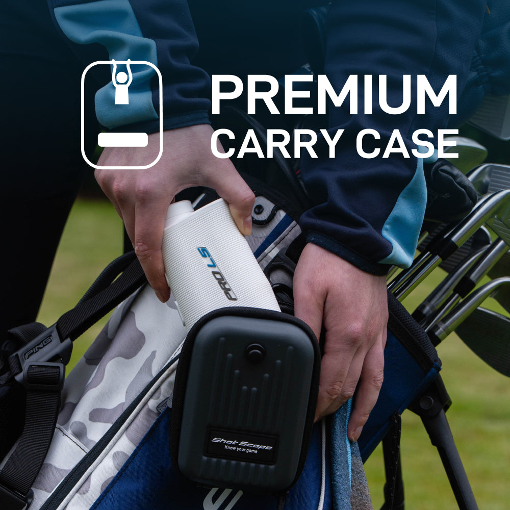 Shot Scope Pro L5 Golf Rangefinder - White