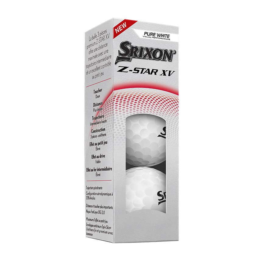 Srixon Z-Star XV Golf Balls 2025 (White)