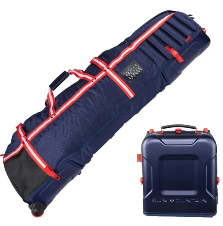 Sun Mountain Kube Travel Cover - Navy, White & Red