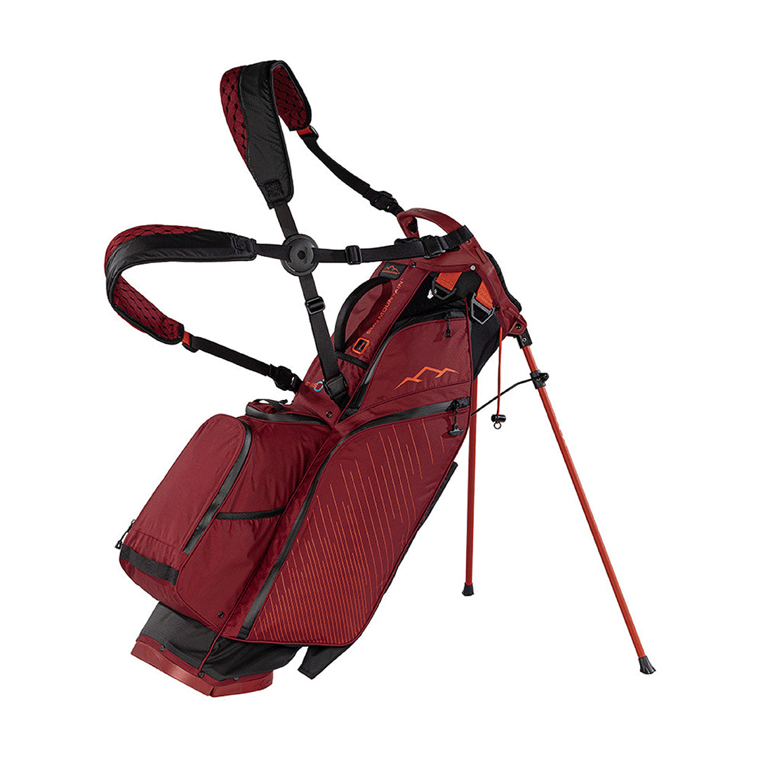 Sun Mountain Eclipse E-3.5 H2NO 4-Way Golf Stand Bag (Black, Garnet & Inferno)