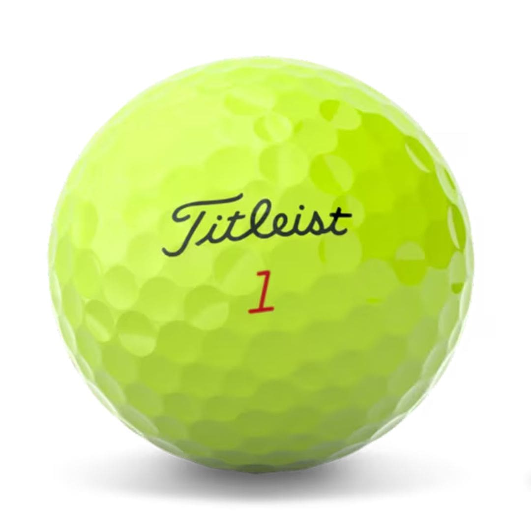 Titleist Pro V1x Golf Balls 2025 (Yellow)
