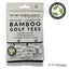 Masters Golf Bamboo Castle Golf Tees - White (51mm)
