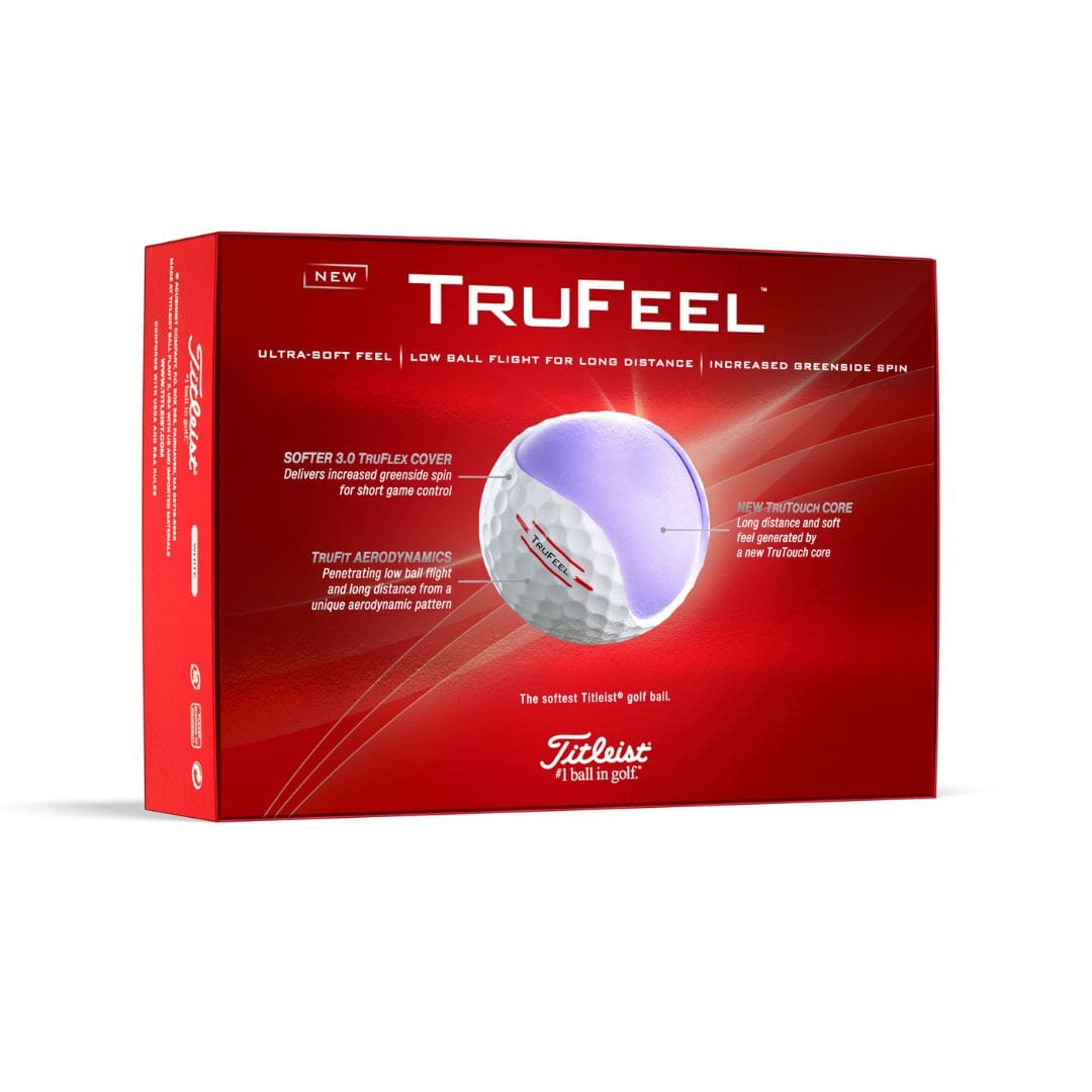 Titleist TruFeel Golf Balls (White)