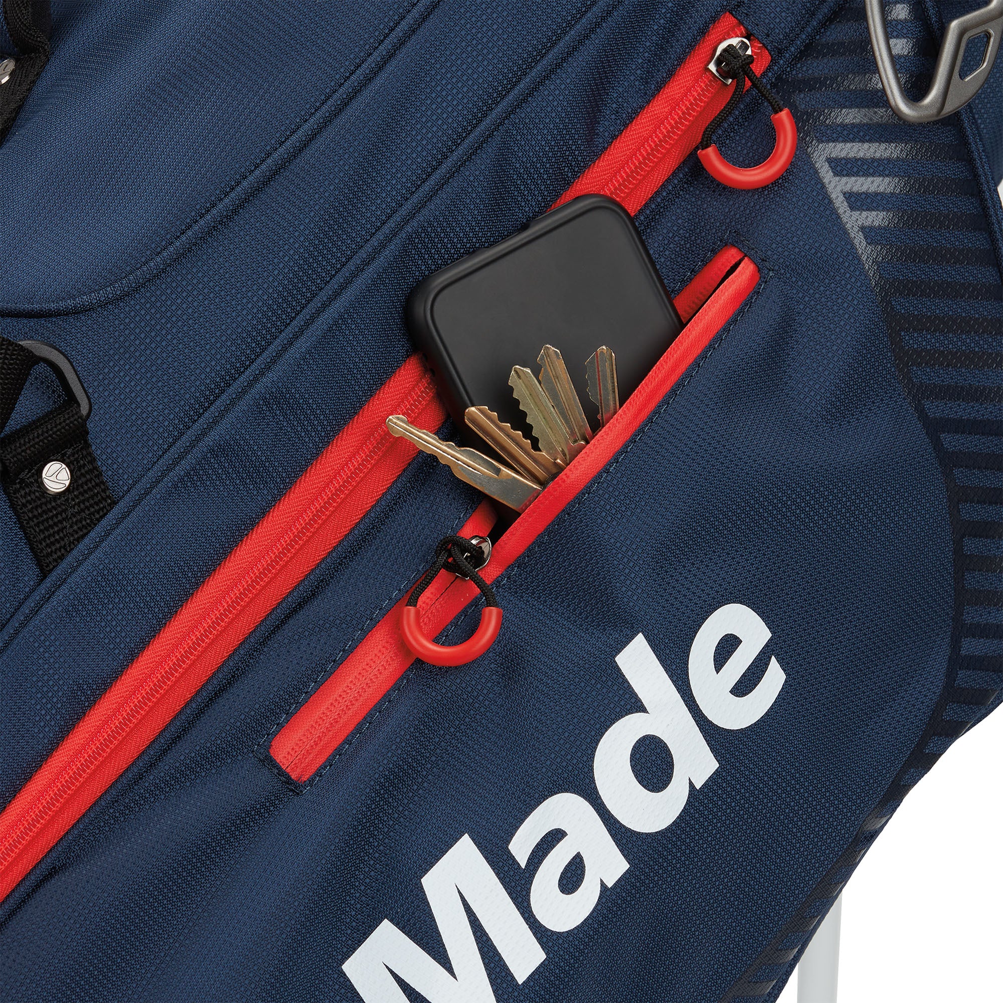 Taylormade Pro Golf Stand Bag - Navy & Red