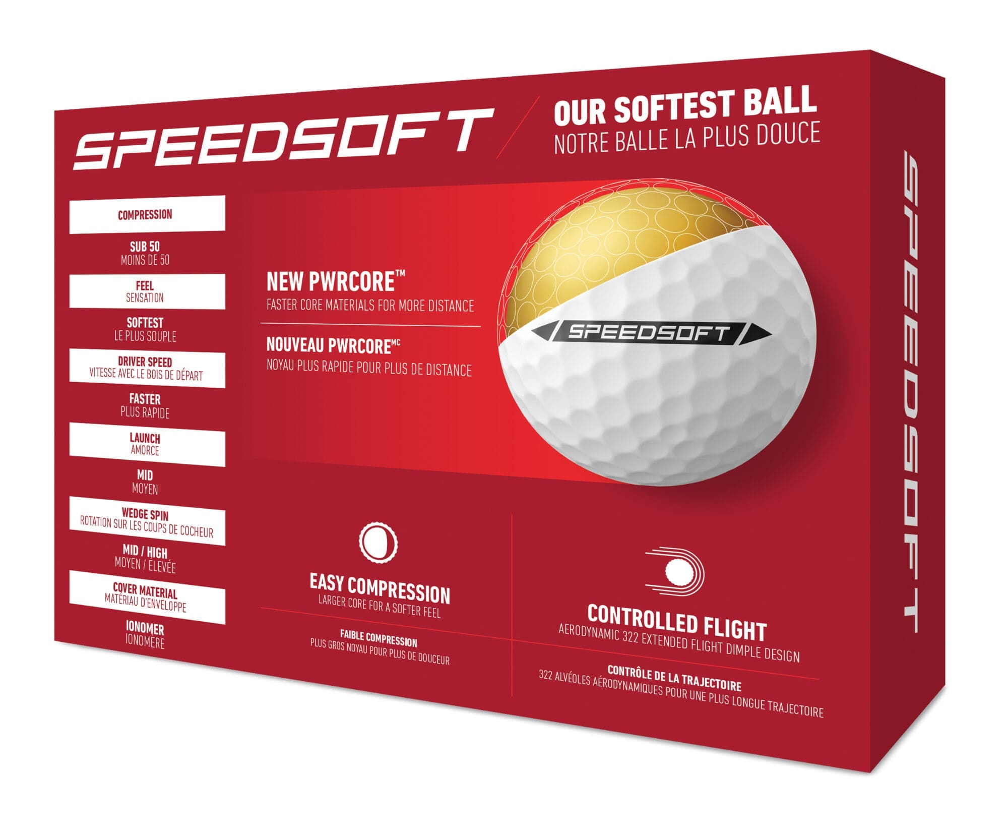 Taylormade SpeedSoft Golf Balls White