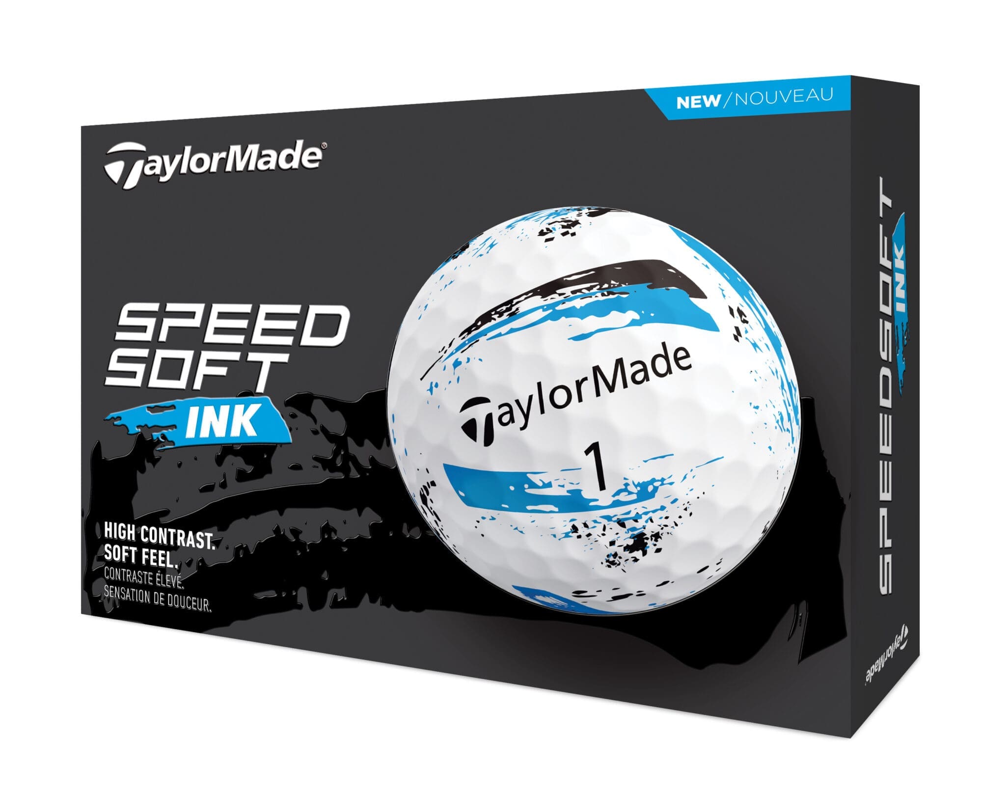 Taylormade SpeedSoft Golf Balls Ink Blue