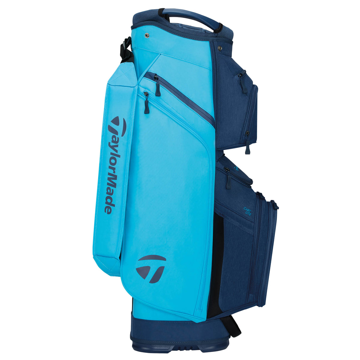 TaylorMade Cart Lite Golf Cart Bag - Navy & Cyan