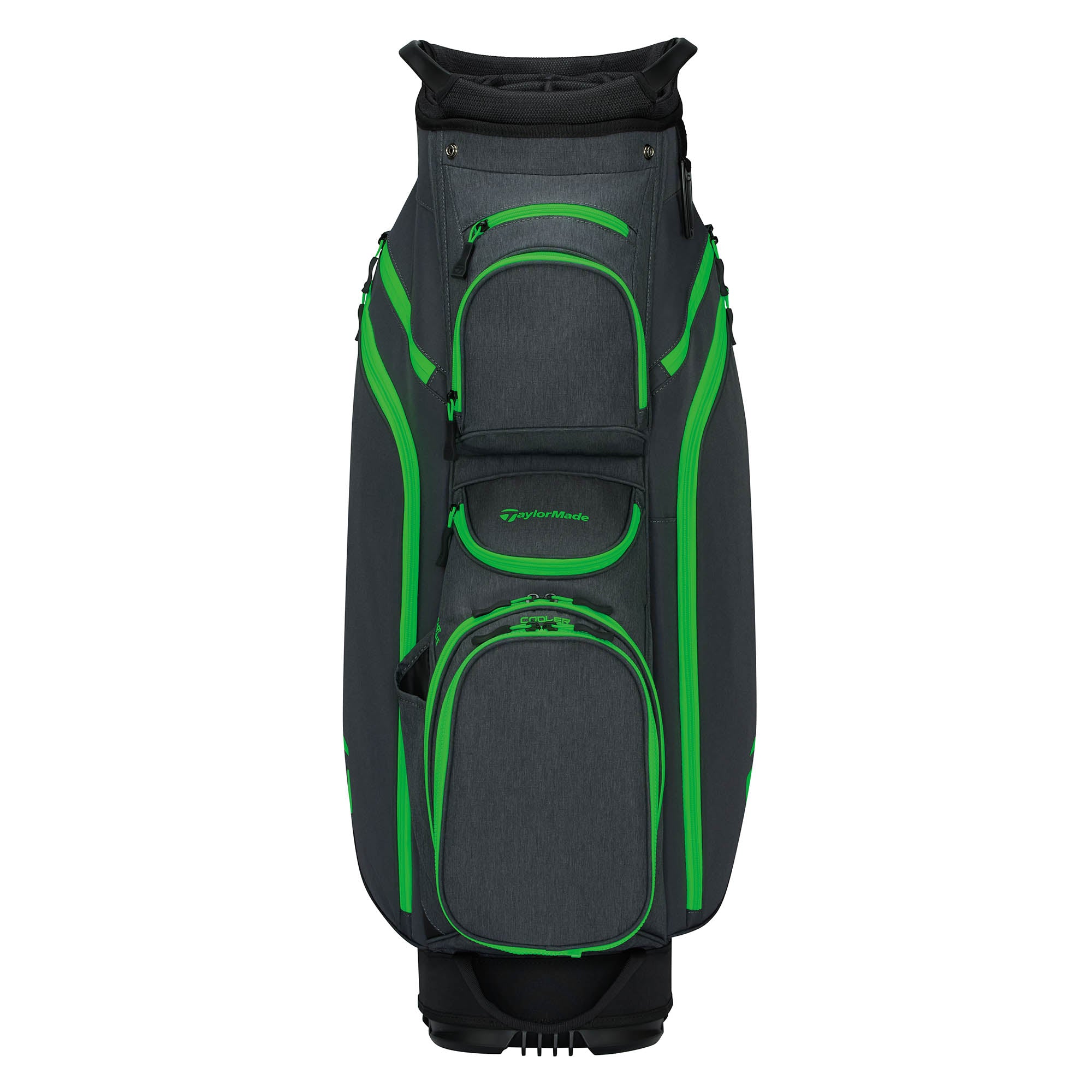 TaylorMade Cart Lite Golf Cart Bag - Grey & Neon Green