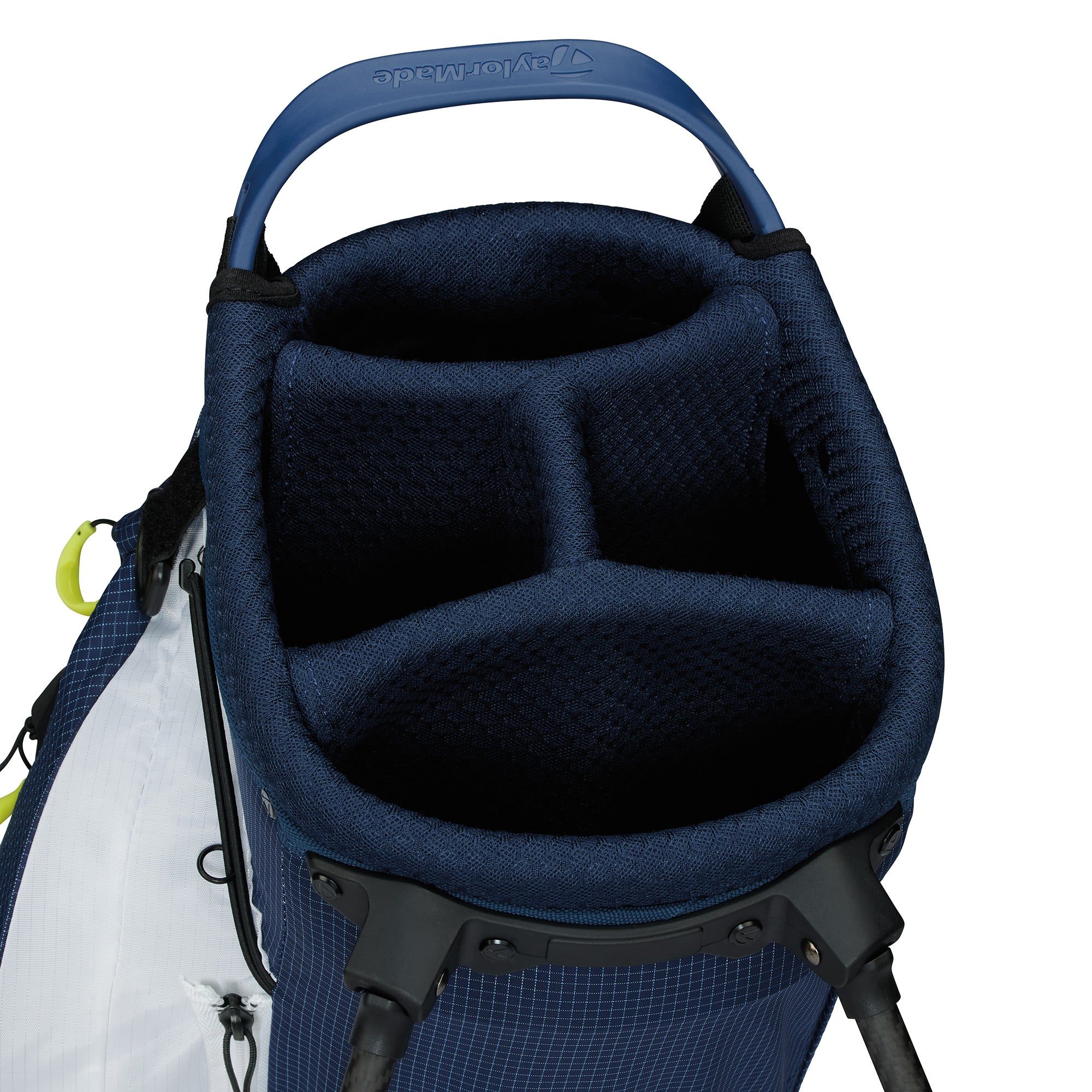 Taylormade Flextech SuperLite Golf Stand Bag - Navy, White & Neon Lime
