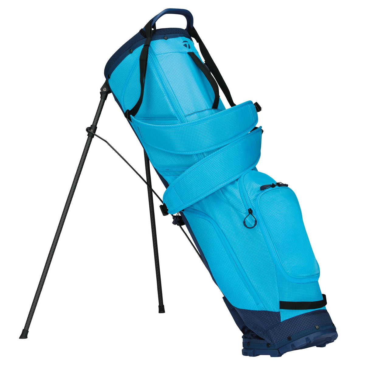 TaylorMade Flextech SuperLite Golf Stand Bag - Cyan & Navy