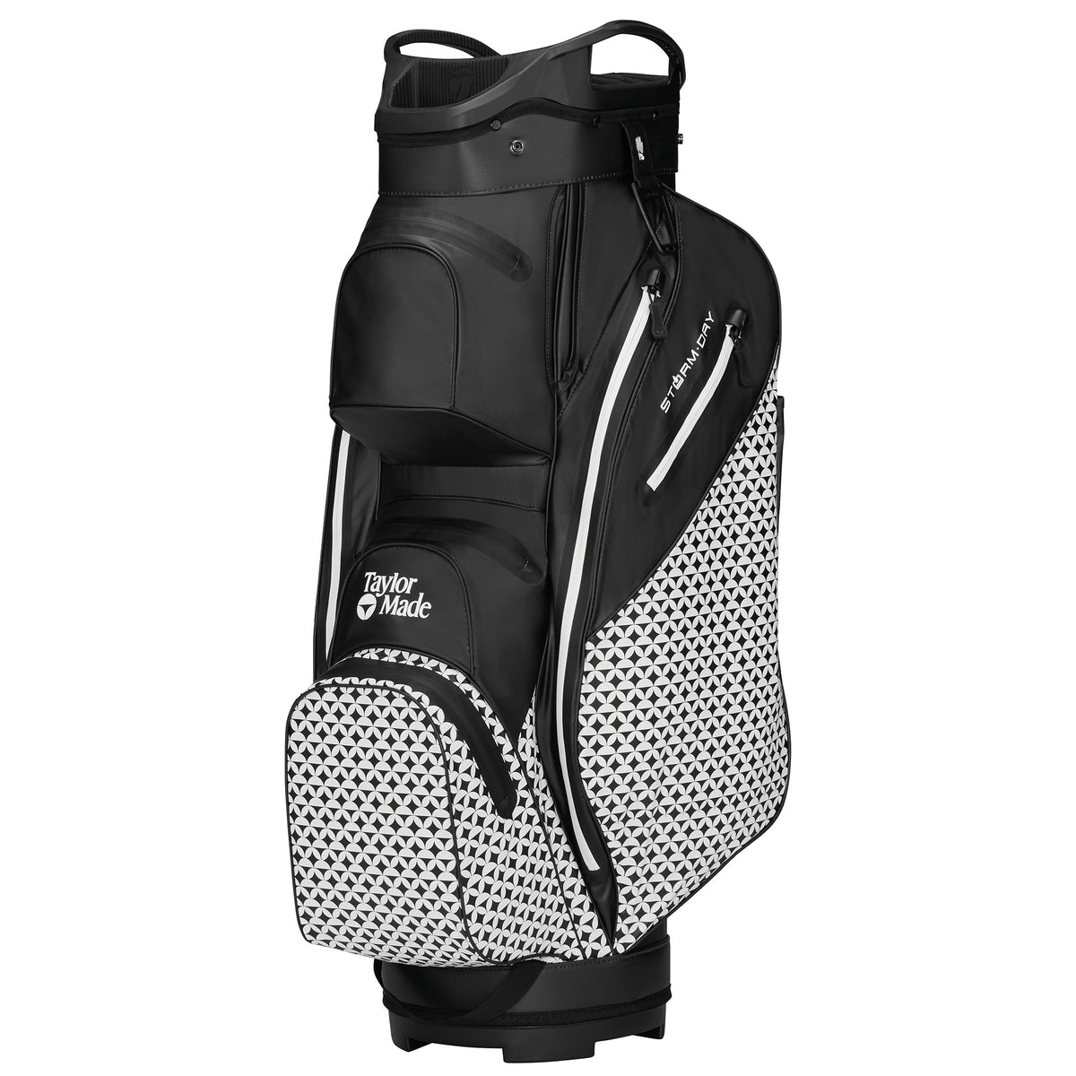 TaylorMade StormDry Waterproof Golf Cart Bag - Heritage Black